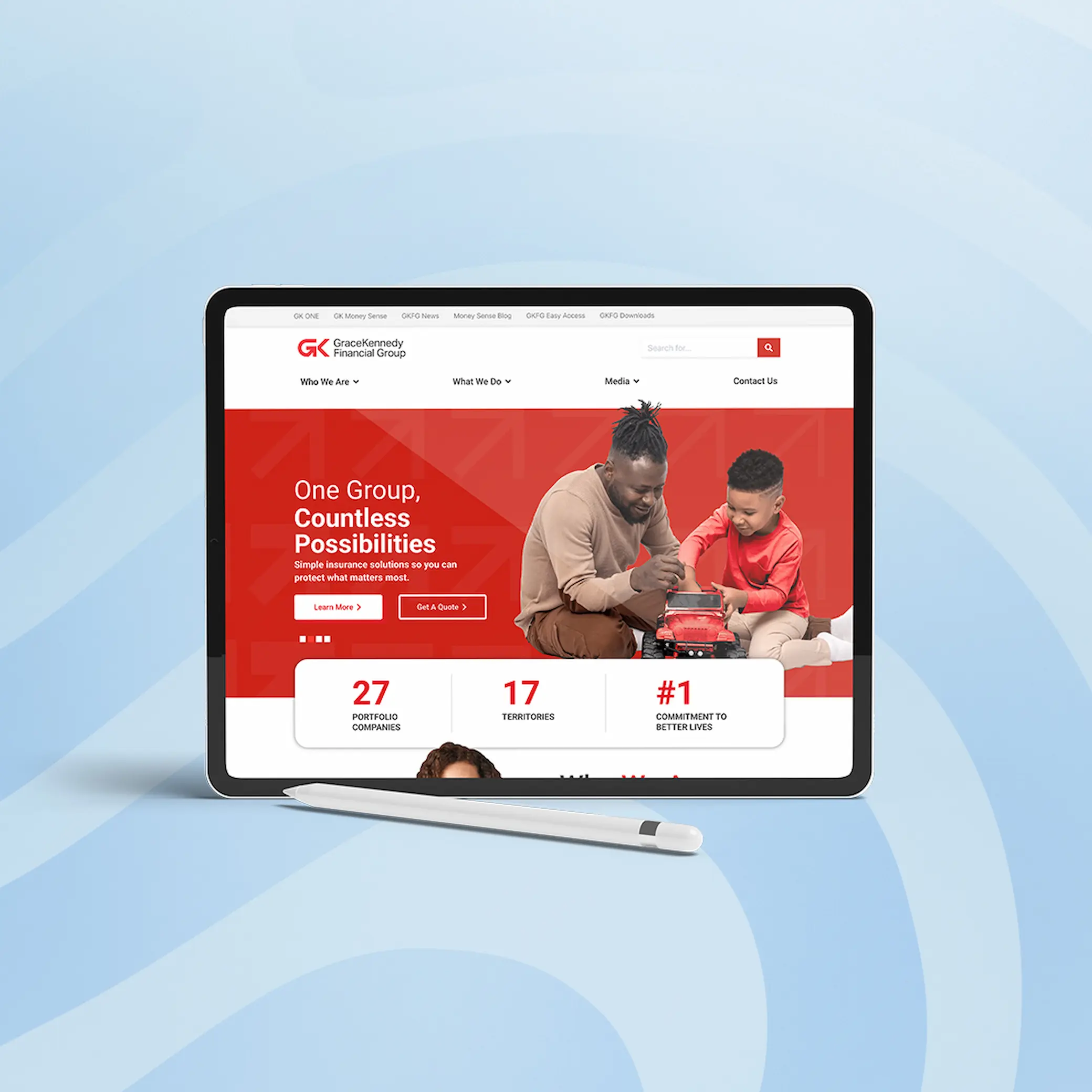  GraceKennedy Financial Group Website